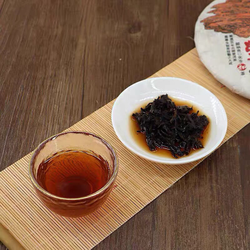 Haiwan Old Comrade Puer 2018 Liang Gong Peng Tu Ripe Pu’er Shou Puerh Tea 400g