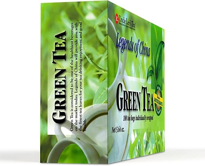 Uncle Lees Tea Legends of China Green Tee with Antioxidants Tea Bags 100 Count