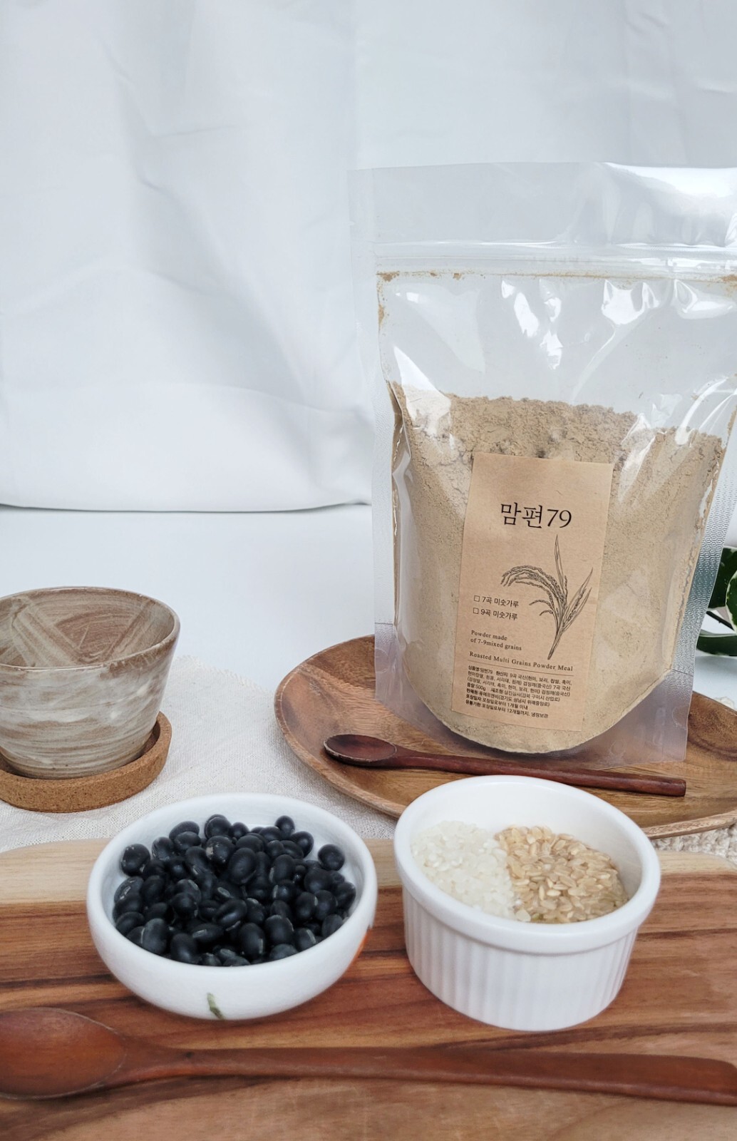 MOMPION79 Korean 7 Roasted Grains Powder Mixed Grains Tea – Misugaru