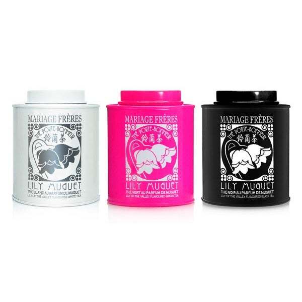 MARIAGE FRERES Lily Muguet Lily of the Valley Flavored Tea 100g Can White Green