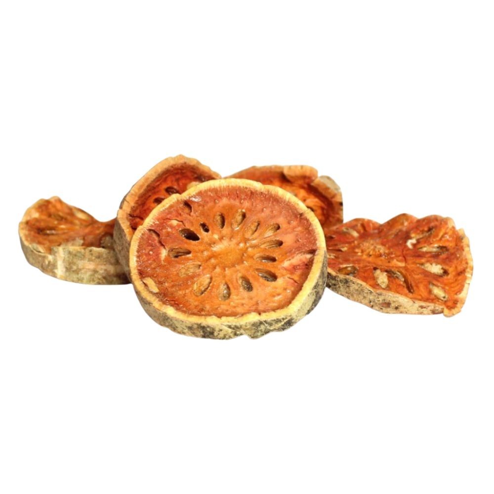 Dried Bael Fruit Tea 100g Thai Herbal Tea Natural Sun-Dried Slices CHADASUWANNA
