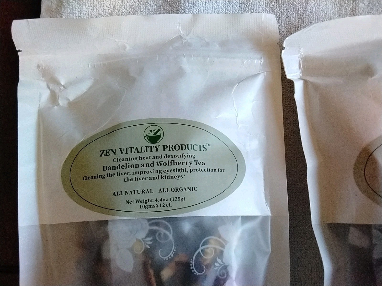 Dandelion & Wolfberry Tea -Kidneys,Liver Herbal Tea Mix Blend for Detox 3 Bags