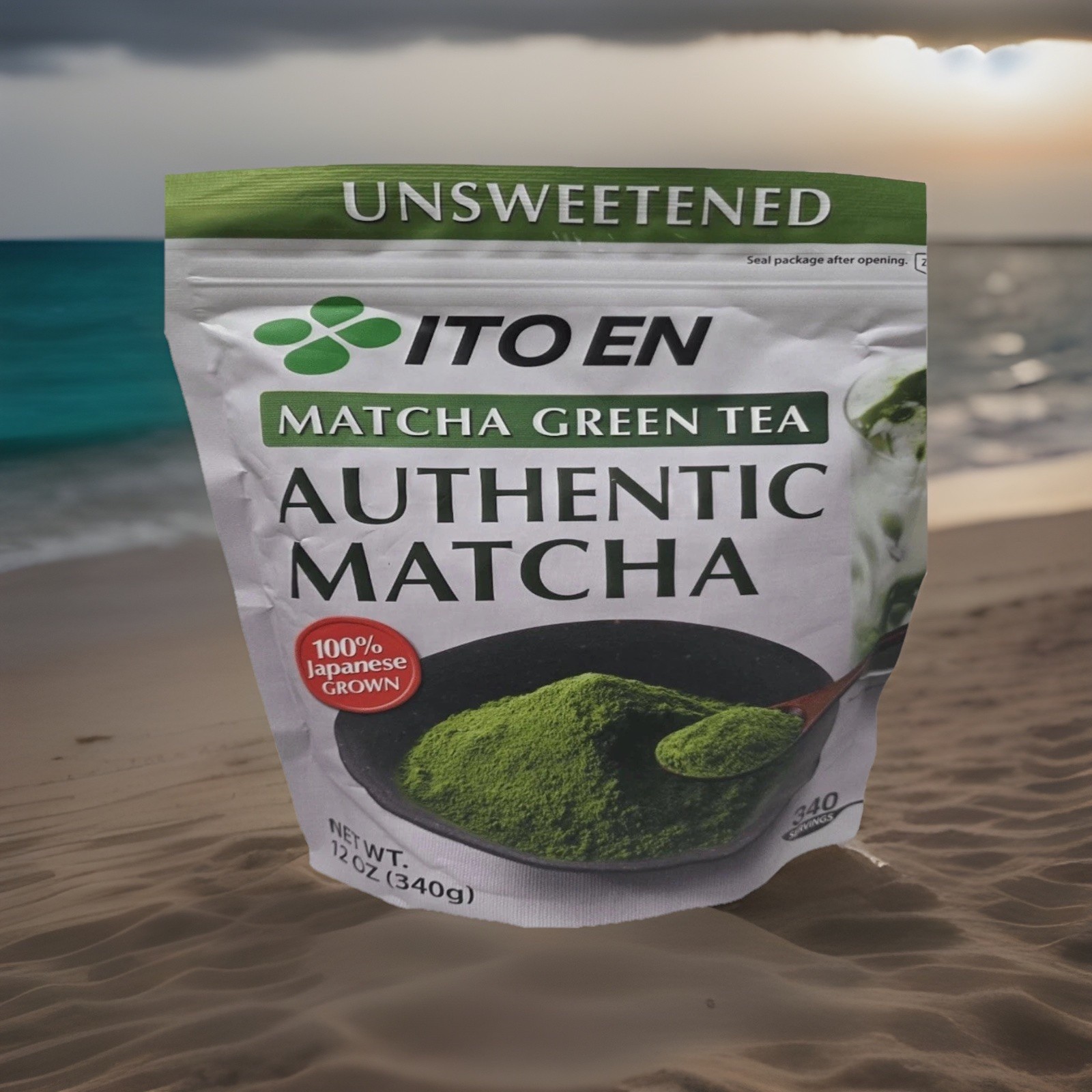 Ito En Matcha Green Tea Japanese Matcha Powder Unsweetened 12 Oz