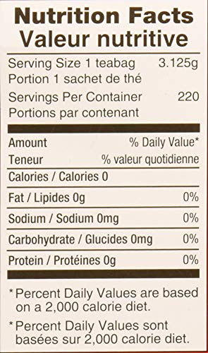 220 Count Orange Pekoe Black Tea Bags Rich Aromatic Refreshing Tea