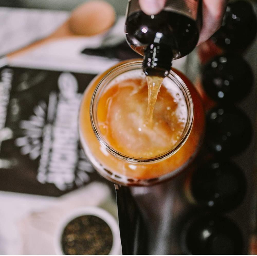 Kombucha Starter Tea | Grow SCOBY From Scratch | 16 oz Bottle