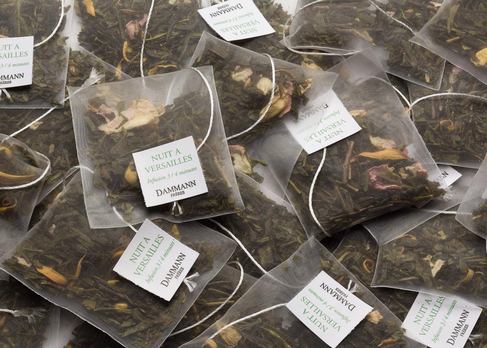 Dammann Freres Sachets, Nuit À Versailles Tea Bags, Premium Gourmet French Gr…