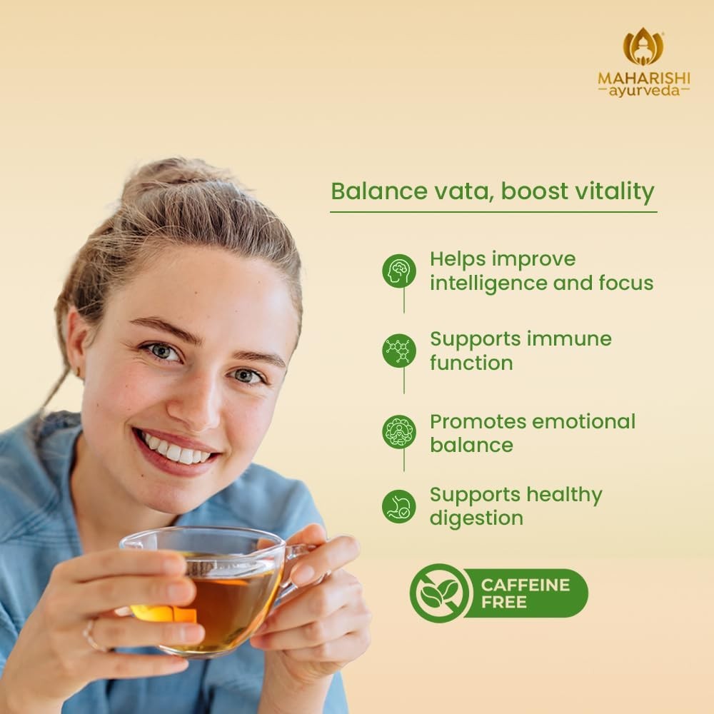 Maharishi Ayurveda All Natural Vata Calm 20 Tea Bag Free Ship, Herbal