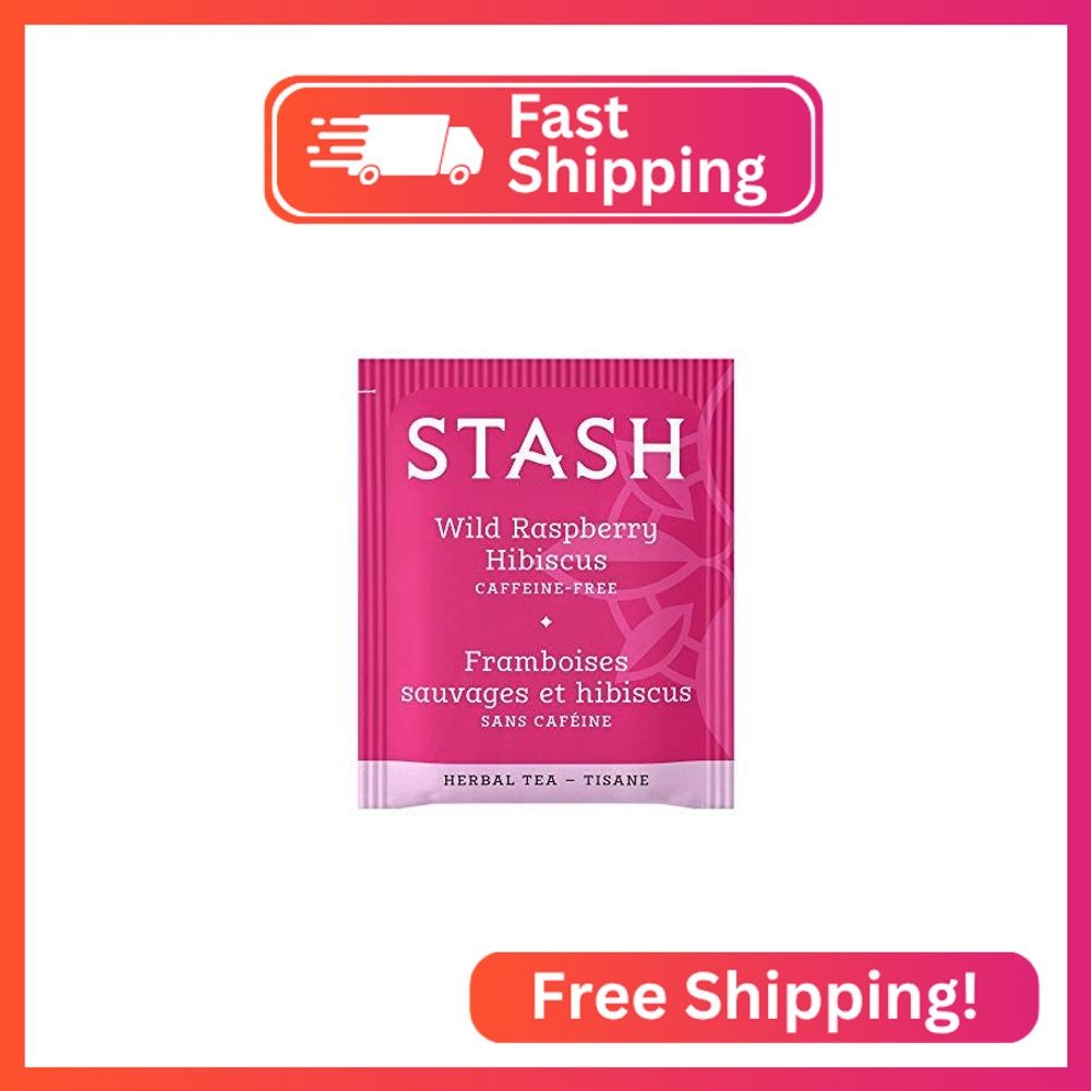 Stash Tea Wild Raspberry Hibiscus (Pack of 3)