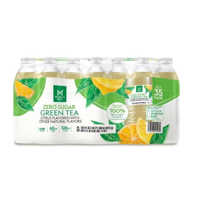 Member’s Mark Zero Sugar Green Tea, 16.9 fl. oz., 35 pk. Fast Dispatch