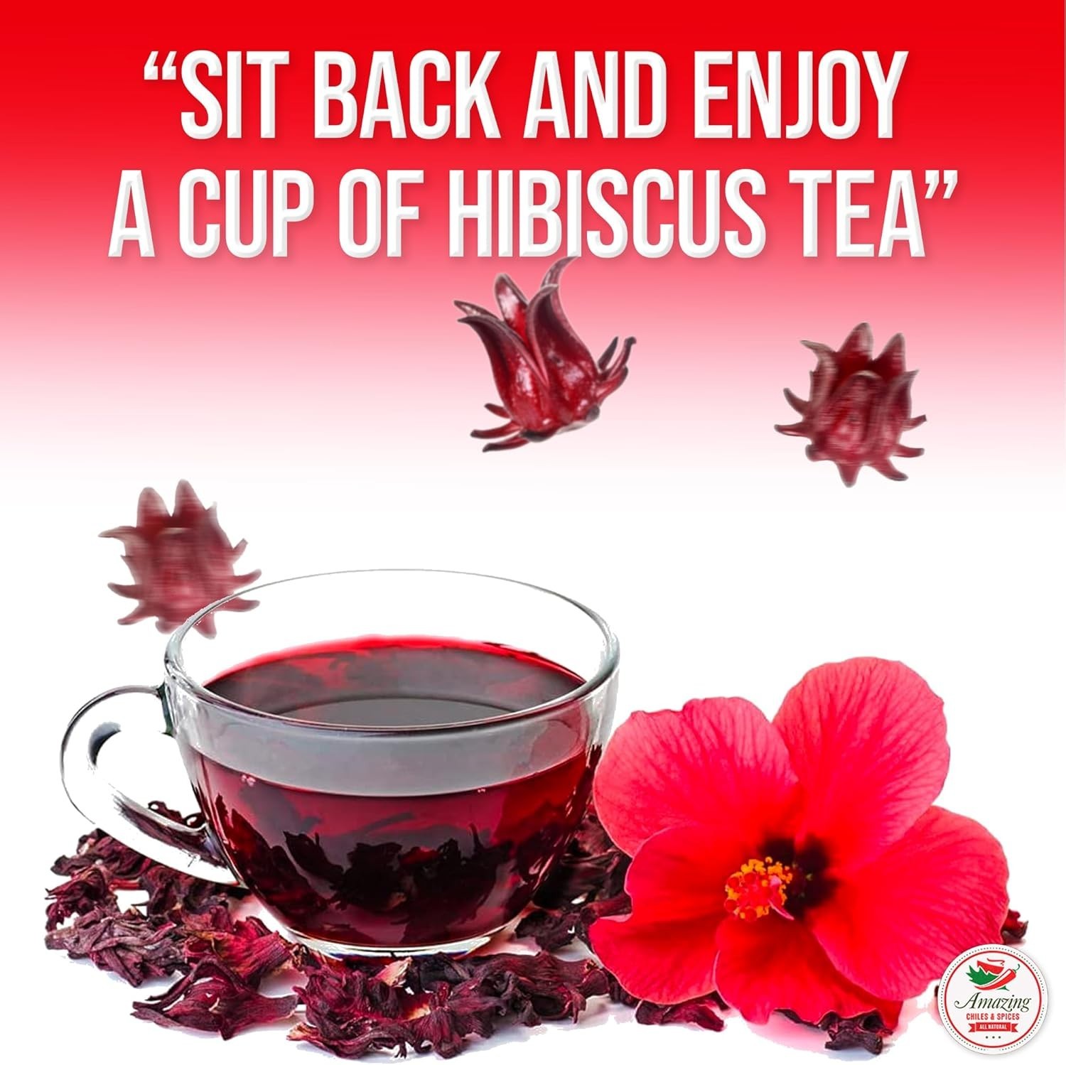 Triple Cleaned Hibiscus Flowers 2lb – All Natural=