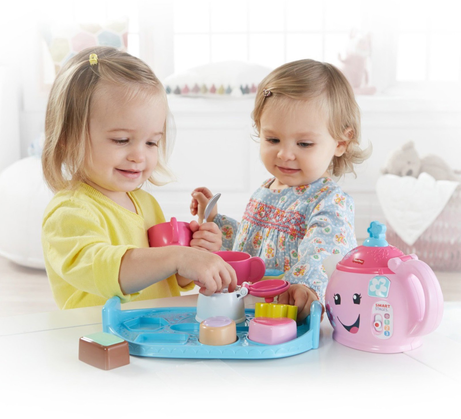 Little People: Sweet Manners Tea Set – Mattel (Pack of 2)