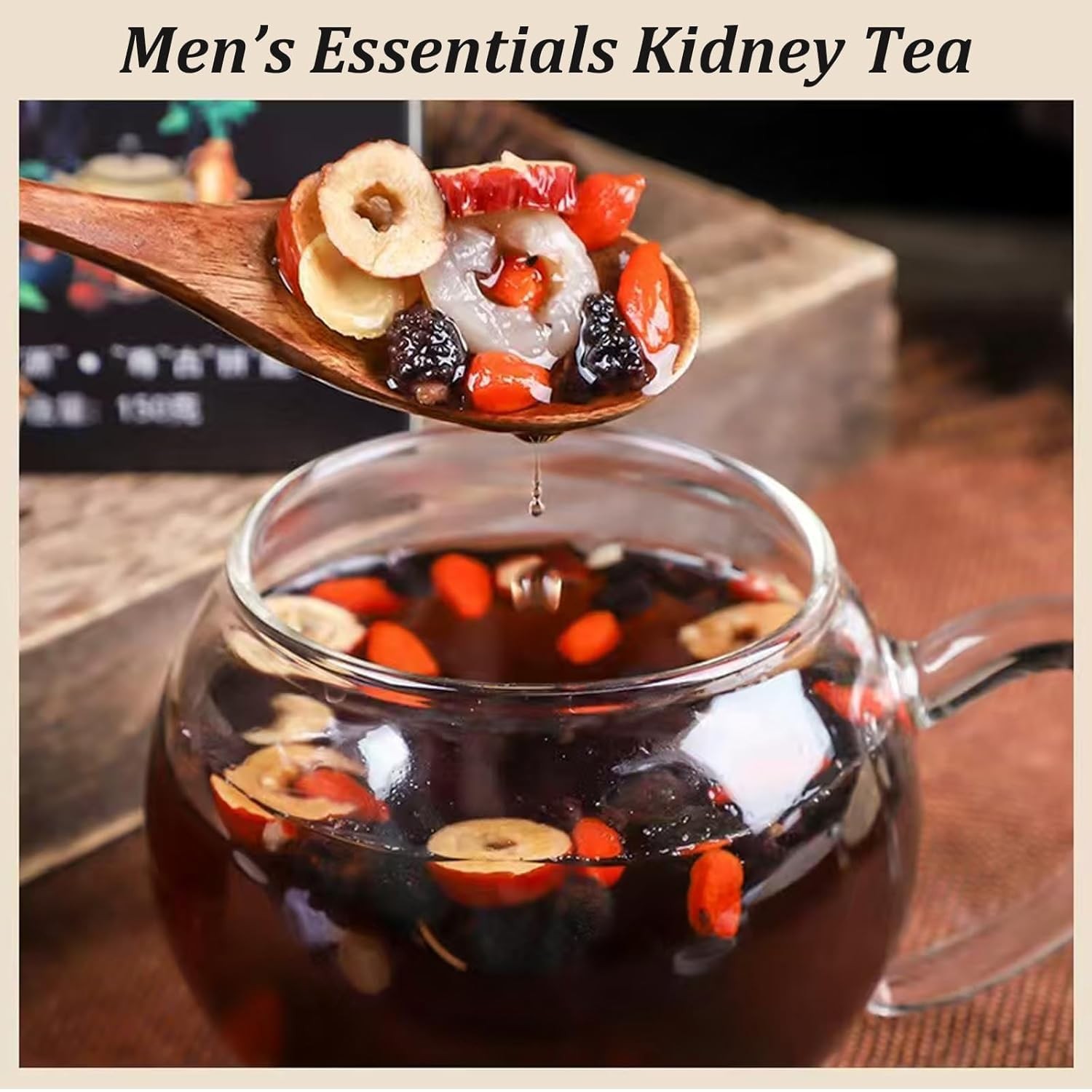 Ginseng Mulberry Herbal Tea, 30 bags Kidney Tea Formula 30bag/3boxes
