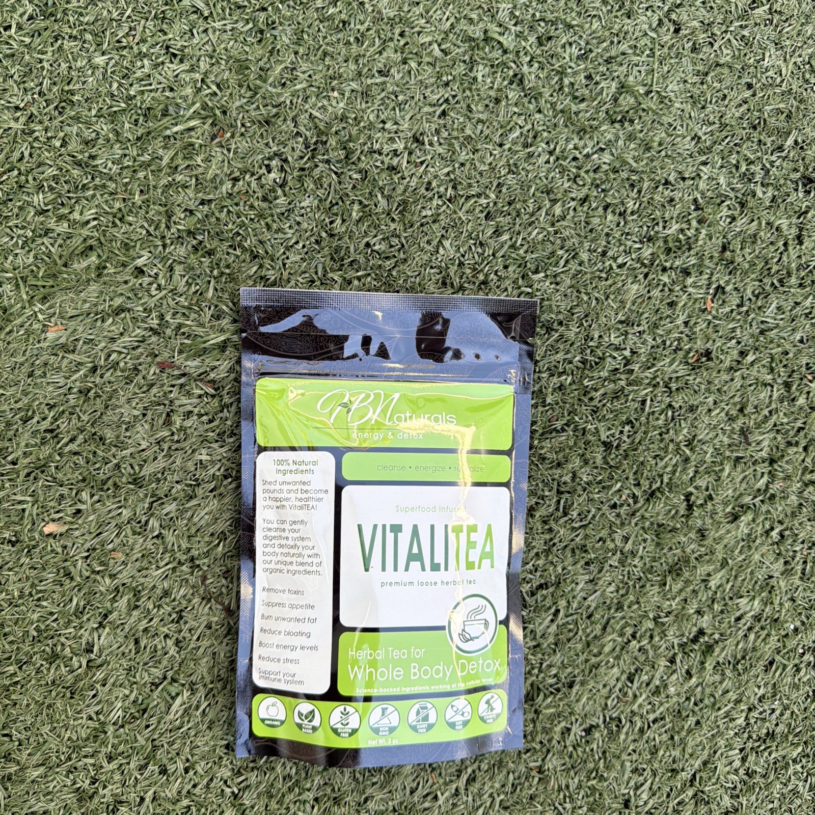 VitaliTea Whole Body Organic Detox Tea | Supports the Liver, Kidneys, & Colon NW