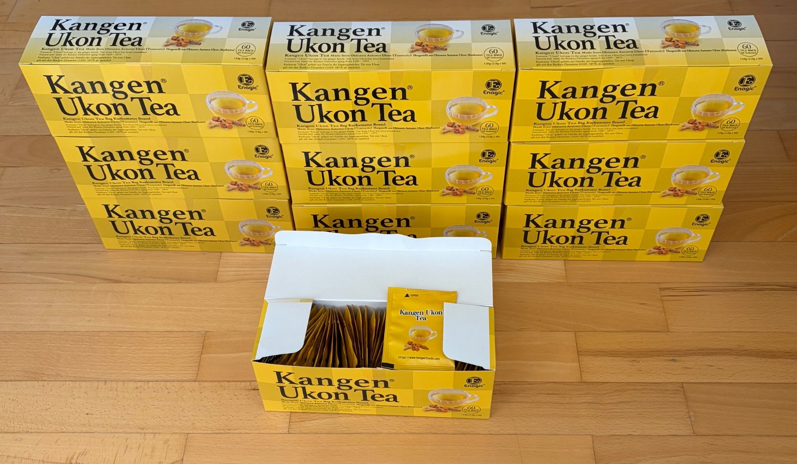 Kangen Ukon Tea – 1 Box (Enagic Turmeric)