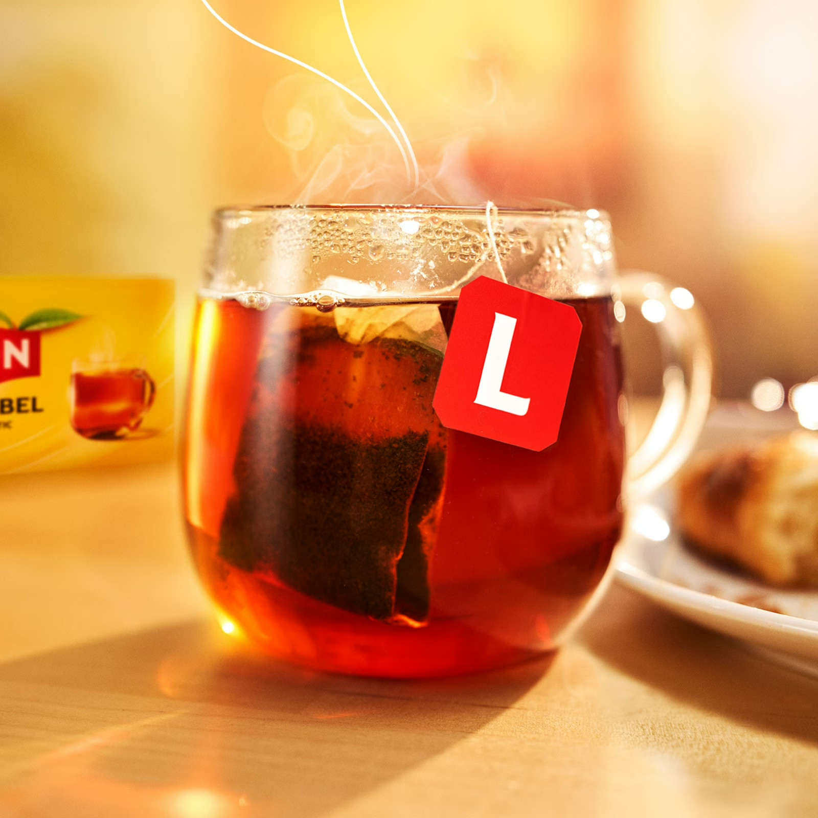 Lipton Decaf Black Tea Bags, Hot or Iced Caffeine Free Tea, 50 Tea Bags