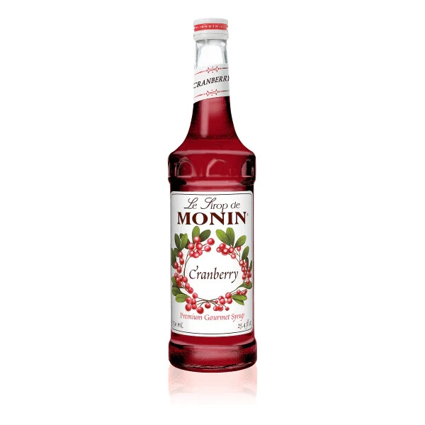 Monin Cranberry Syrup (750mL), H-Cranberry
