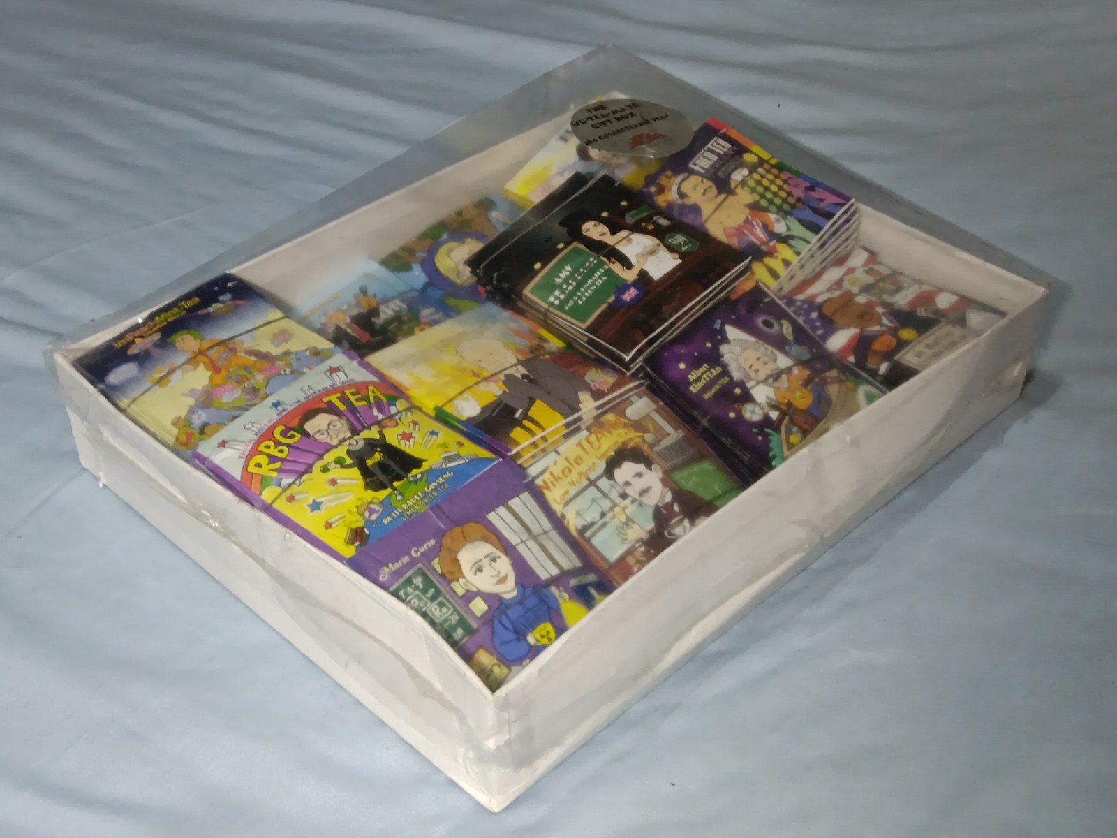 CollecTEAbles Tea Bag Sampler 142 count Parody Satire History The Tea Book