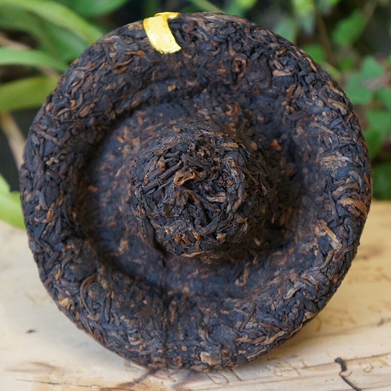 2017 Xiaguan Shang Pin Jin Si Da Xue Shan Jin Cha TuoCha Ripe Puer Tea 250g