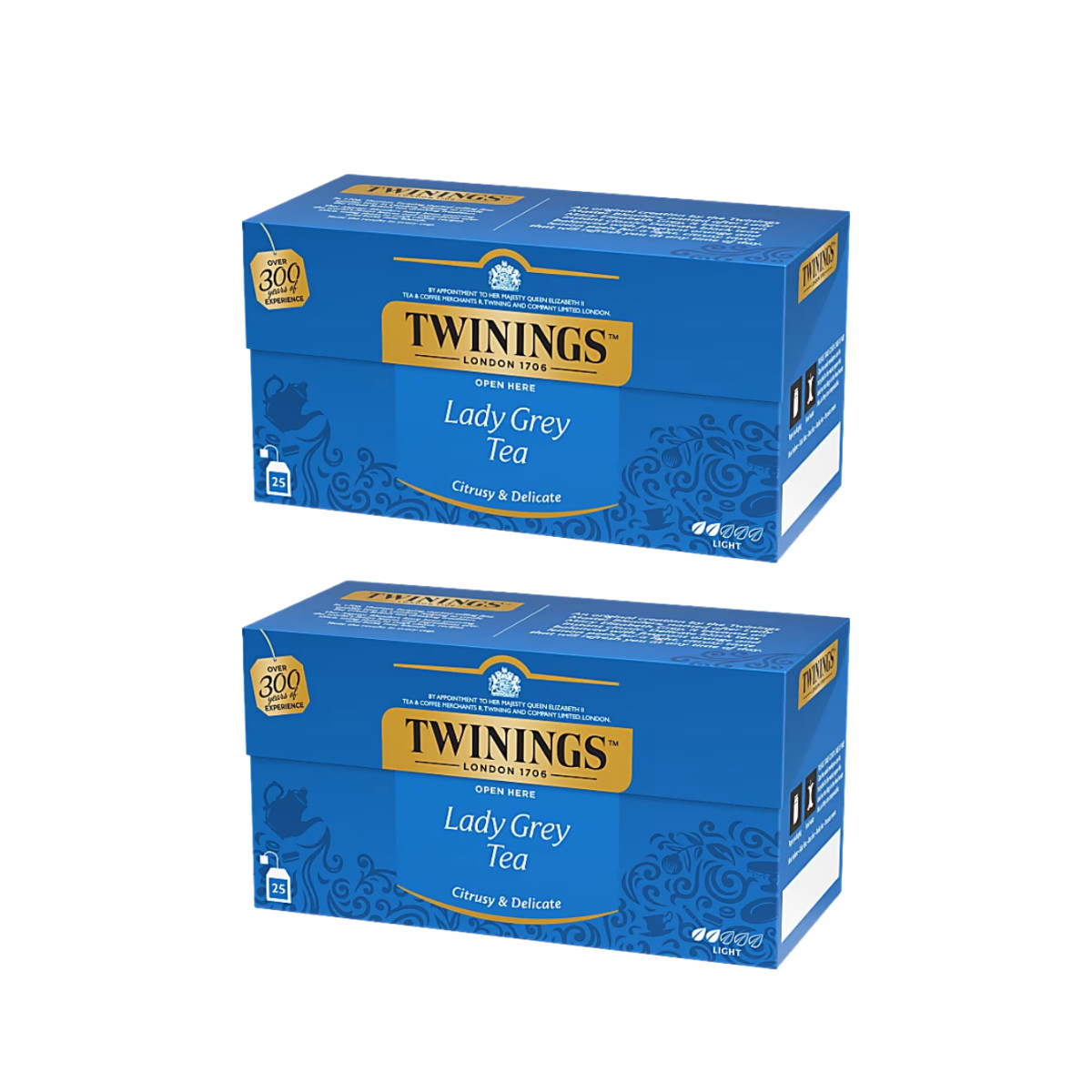 1/2/5/10/15x Twinings Lady Grey Black Tea 25 Bags Citrus