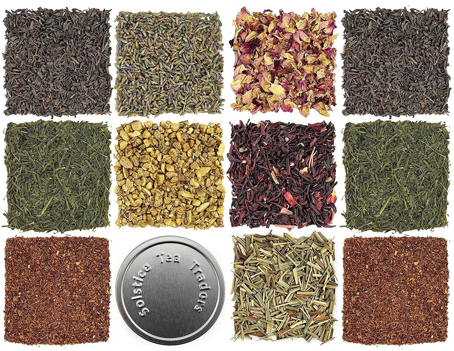 Personalized Loose Leaf Tea Sampler Starter Kit – 6 Teas & 5 Spices
