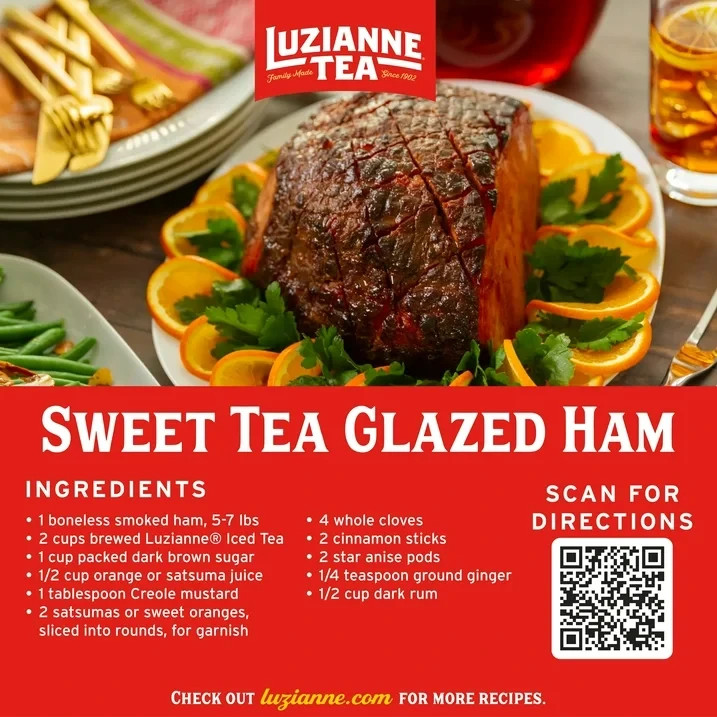 Luzianne Black Iced Gallon Tea Bags, 24 Count