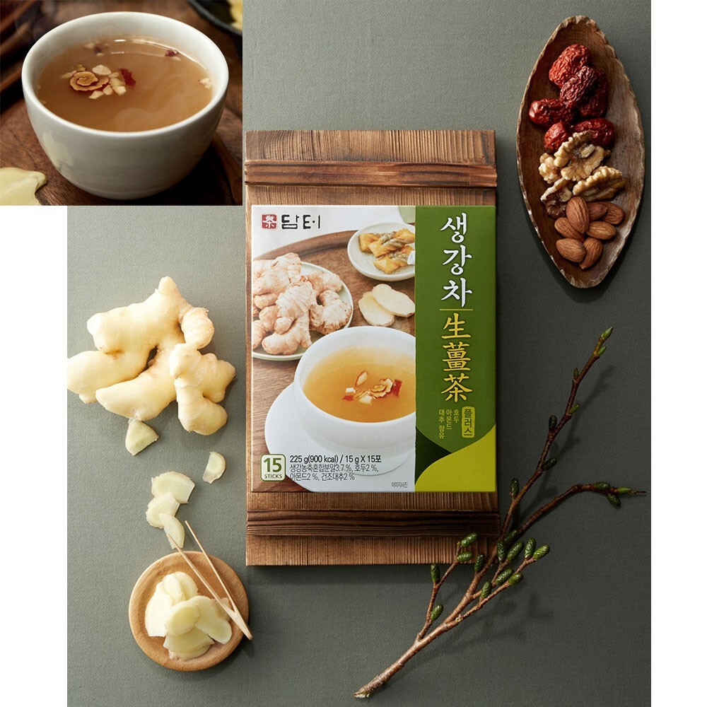 [Damtuh] Walnut Almond Adlay Tea/Jujube Tea/Ginger Tea/Ssangwha Tea 15 or 50 pcs
