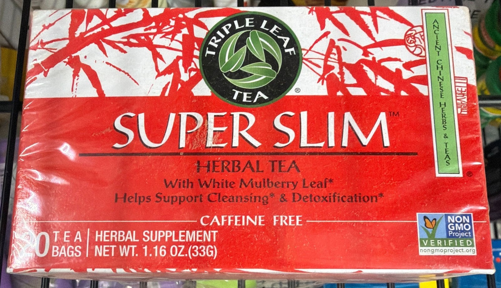 Triple Leaf Tea Super Slim Herbal Tea 20 tea bags EXP 03/25