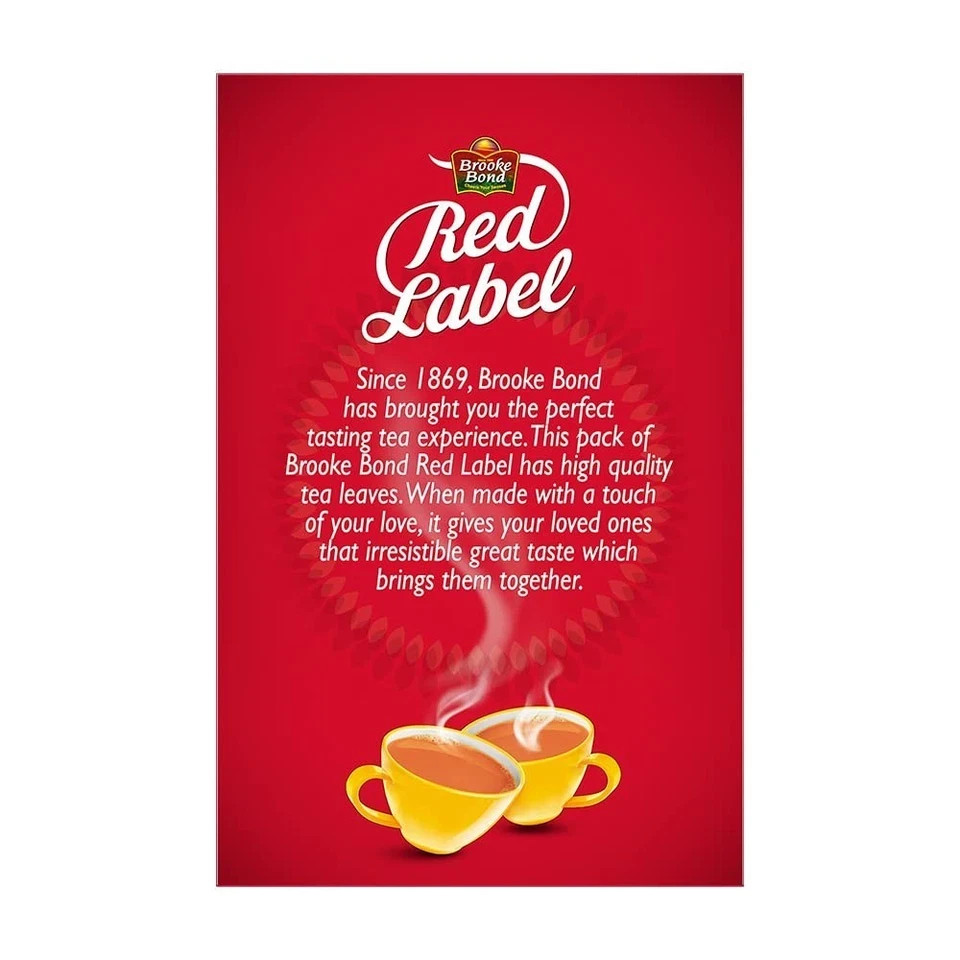 Brooke Bond Red Label Tea – 250 gm Free Delivery 7-10 days