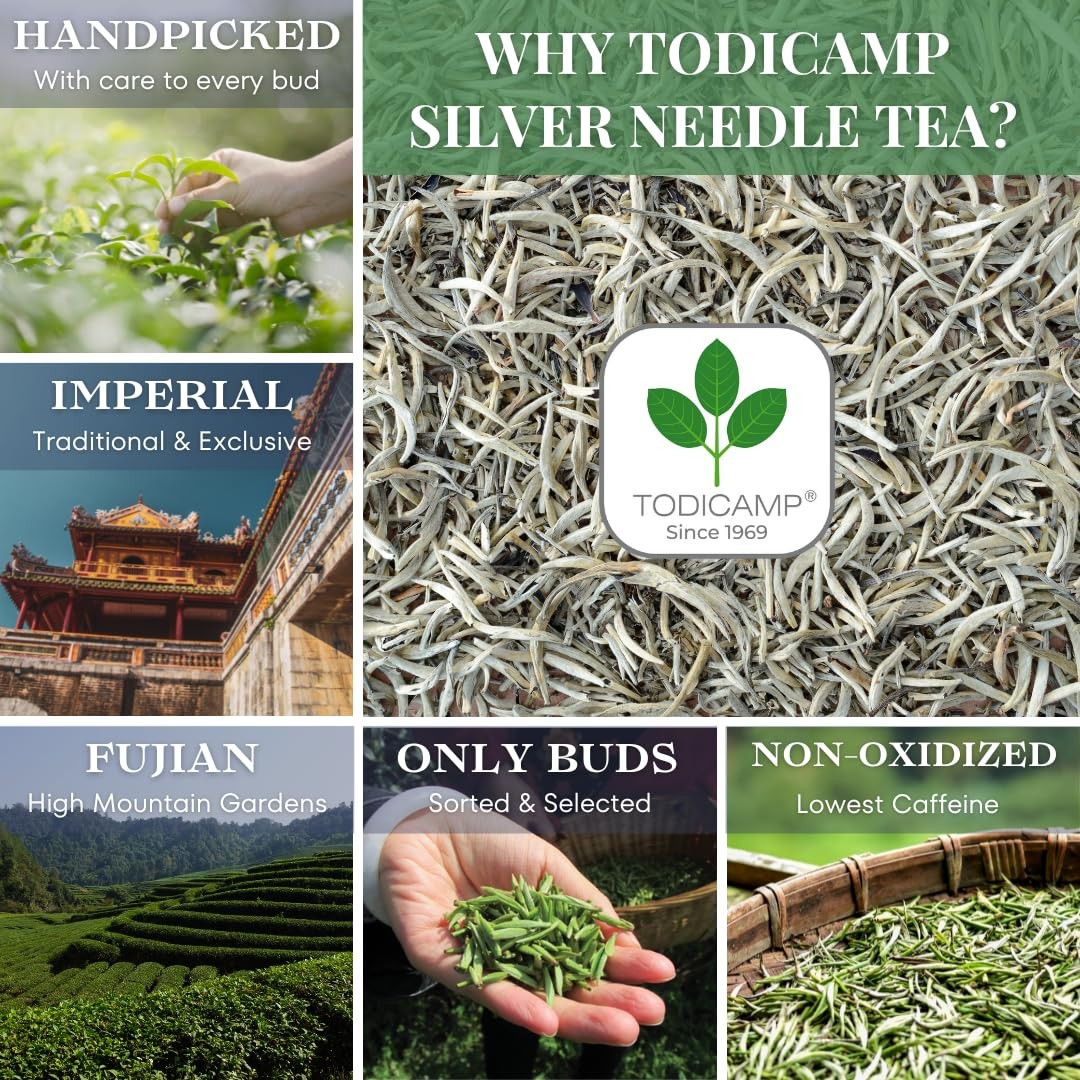 White Tea Silver Needle Loose Leaf Premium 1 lb