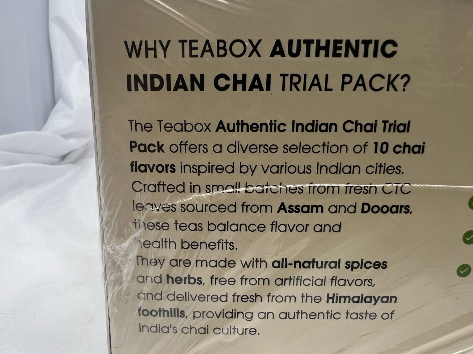 Limited Edition Advent Chai Pack | 10 Authentic Blends for 12 Days