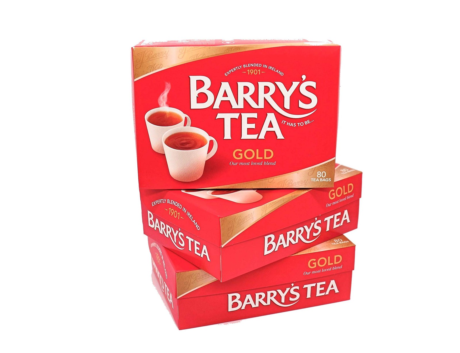 Gold Blend 80 Teabags (3 Pack), Fresh from in Ireland