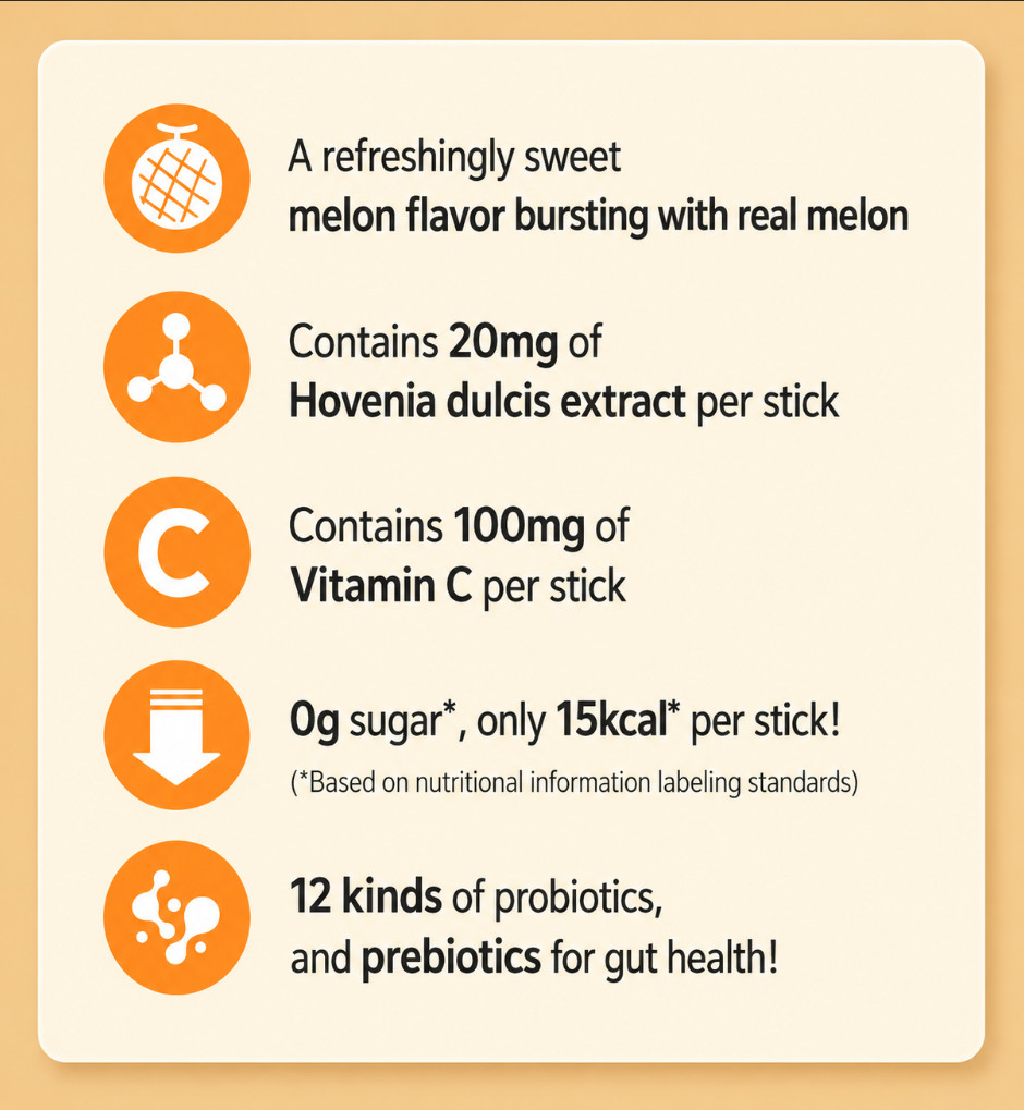 Teazen kombucha plum melon probiotic sparkling tea mix 30 sticks x2 K-food