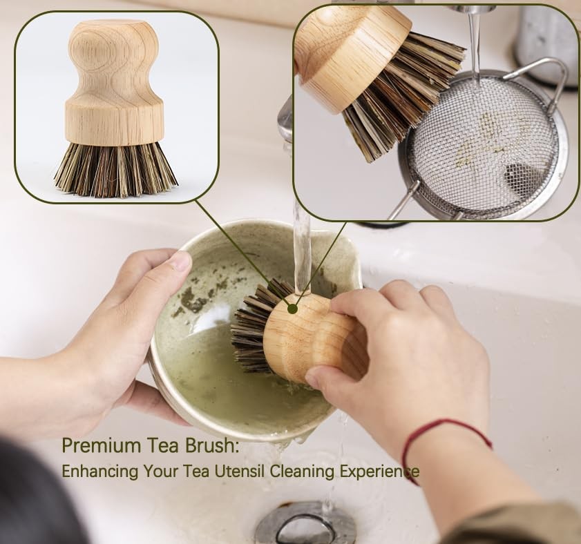 10Pcs Matcha Whisk Set, 15 OZ Matcha Bowl, Matcha Whisk and Stand, Scoop, Sif…