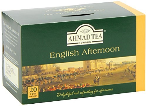 Ahmad Tea Black Tea, English Afternoon Teabags, 20 ct (Pack of 1) – 20 Count