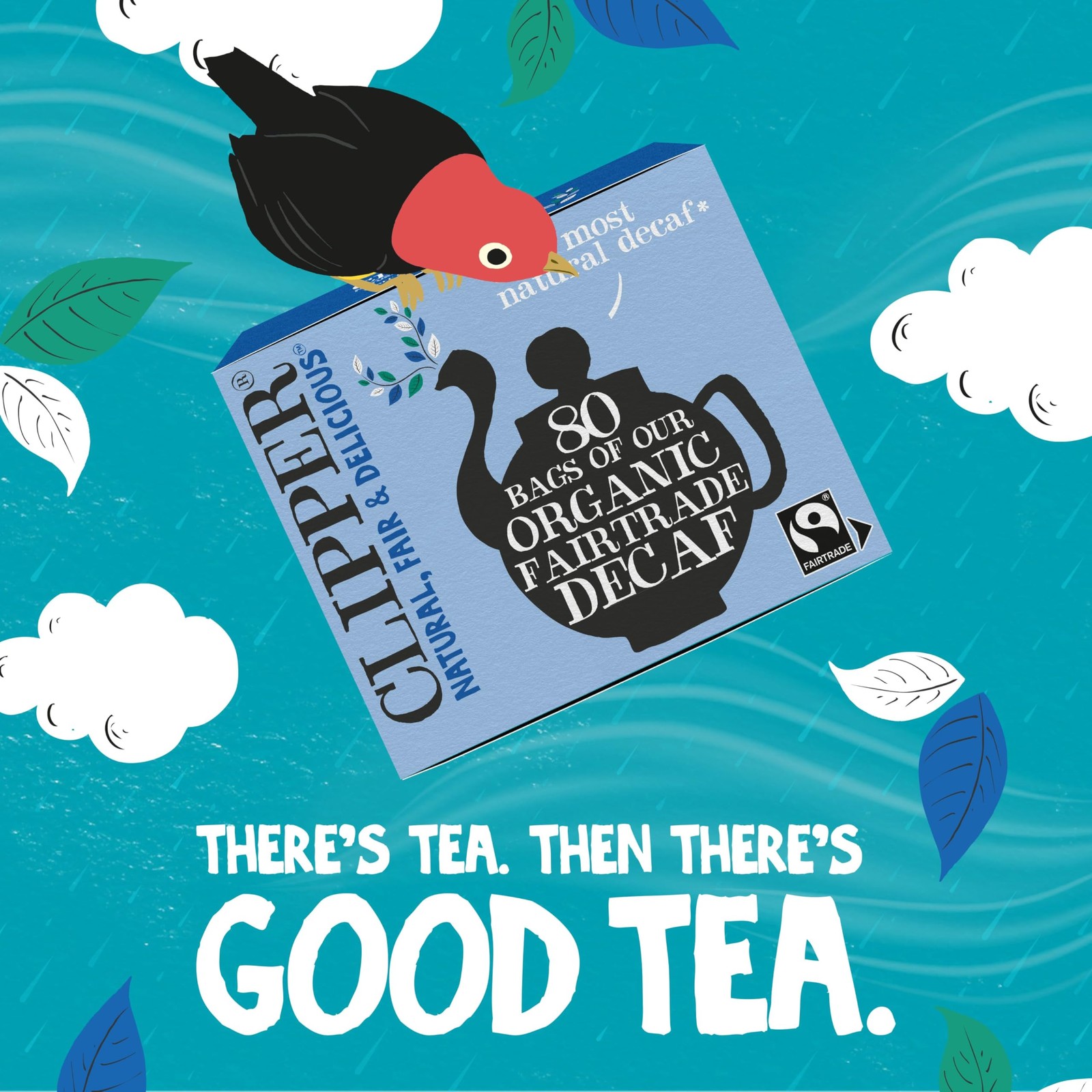 , Organic Decaf, Plant-Based, Decaffeinated Black Tea, Great Over Ice, 1 Pack…