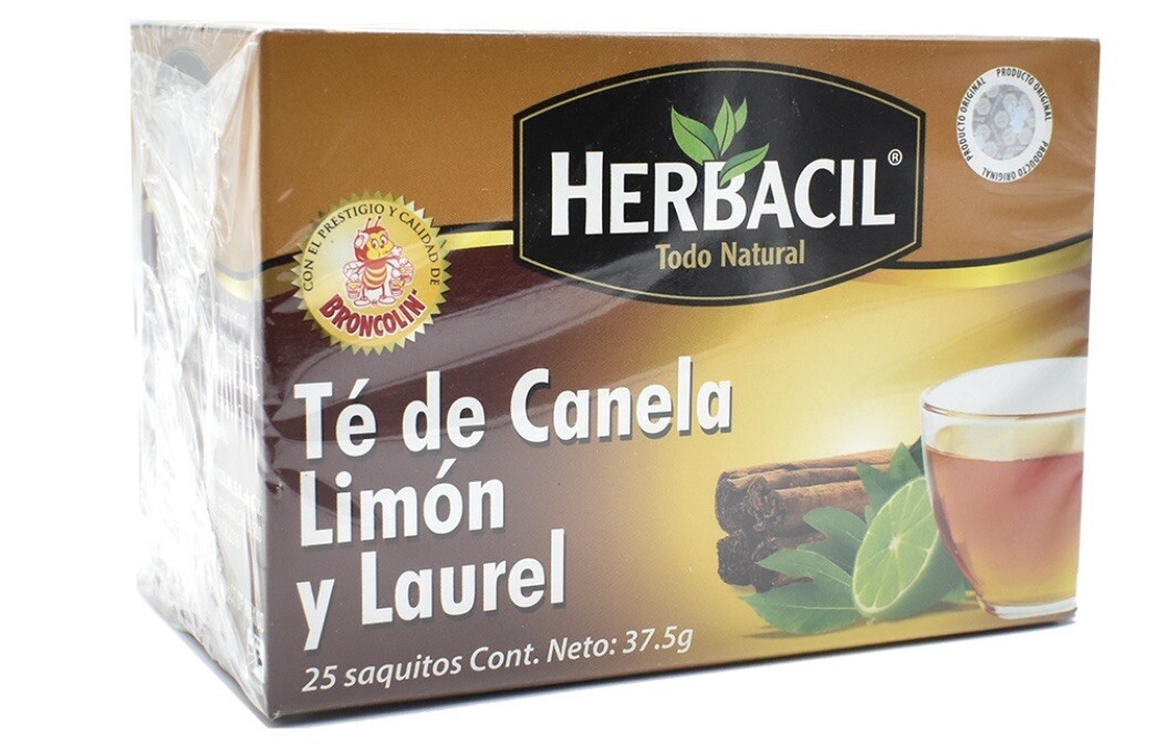 Te herbacil de Canela, limon y laurel 2 Pack 50 Tea Bags