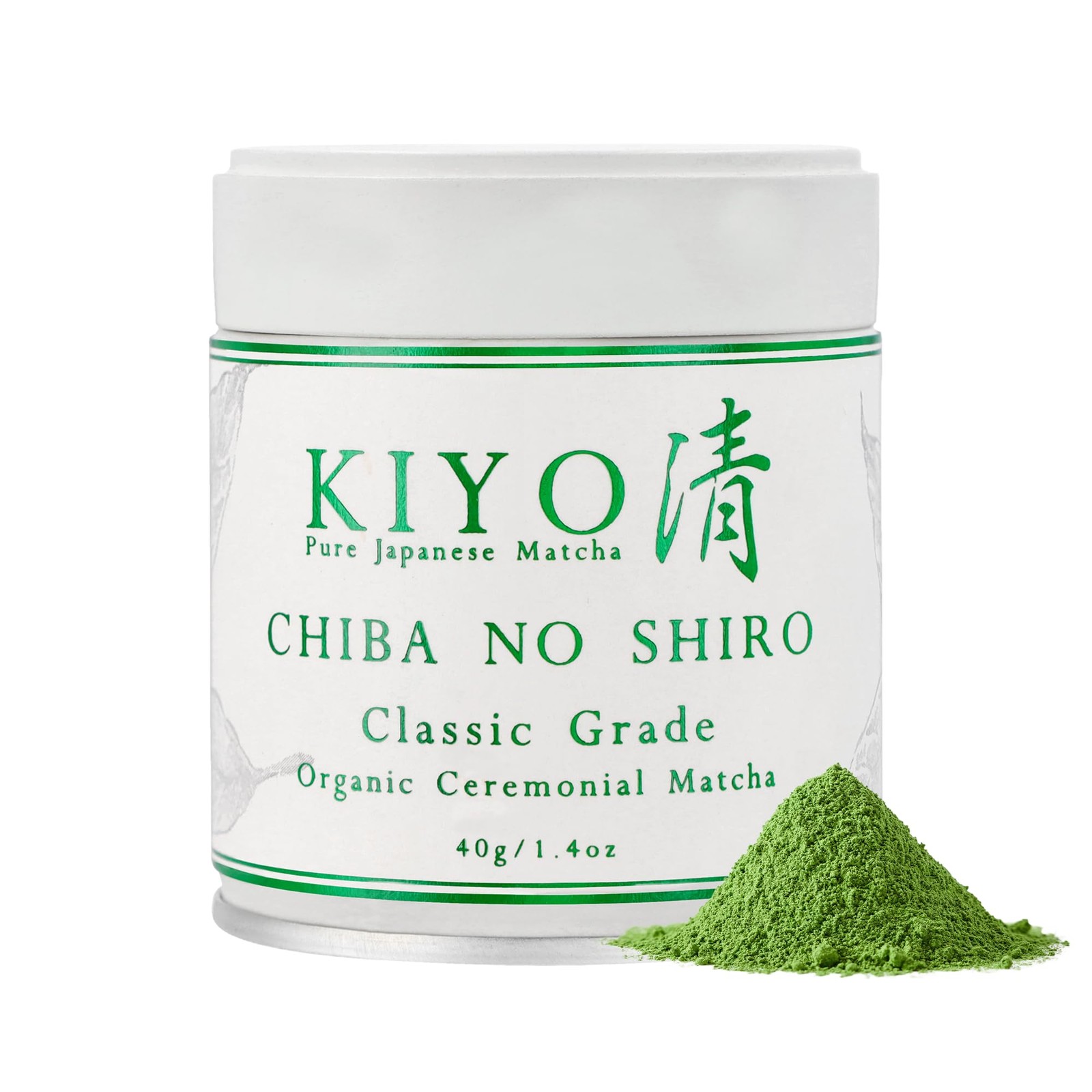 Kiyo Matcha Organic Classic Grade Chiba No Shiro Matcha – Pure Japanese First…