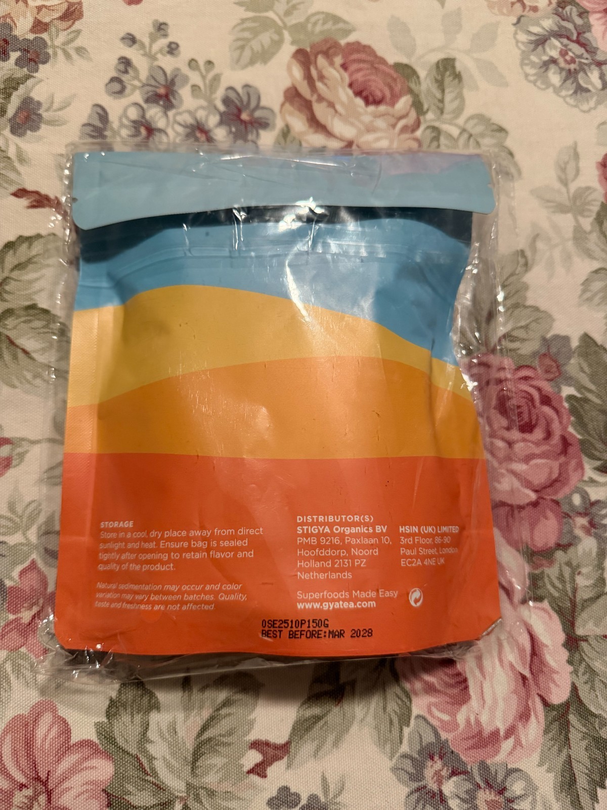 Gya Tea Co Goji Powder 100% USDA Organic for Smoothies Tea Baking 150 grams