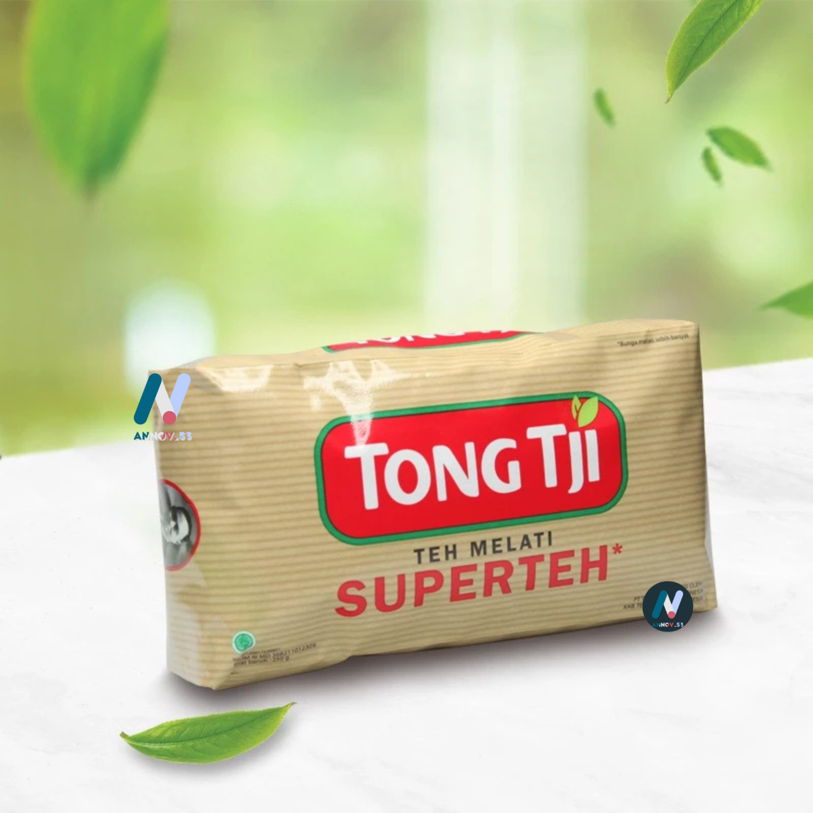 TONG TJI Original Premium Jasmine Tea Indonesian Fragrance Legendary 2X 250g