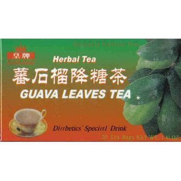 Royal King Natural Guava Leaves Herbal Tea (20 Tea Bags) – 2 box pack