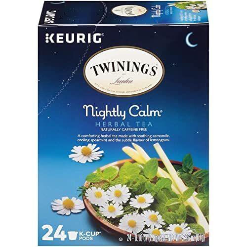 Twinings Sleep (Formally Nightly Calm Herbal) Tea 24 to 144 Count Keurig K cups