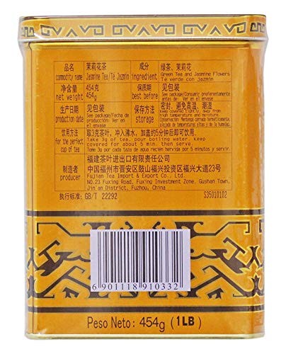 Sunflower Jasmine Tea, Original Jasmine Blend, 16 Oz