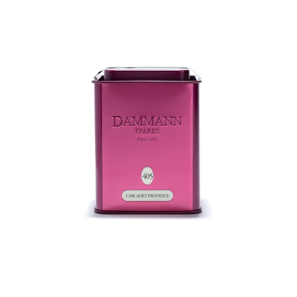 Dammann Freres Loose Leaf, Carcadet Provence, Premium Gourmet French Herbal T…