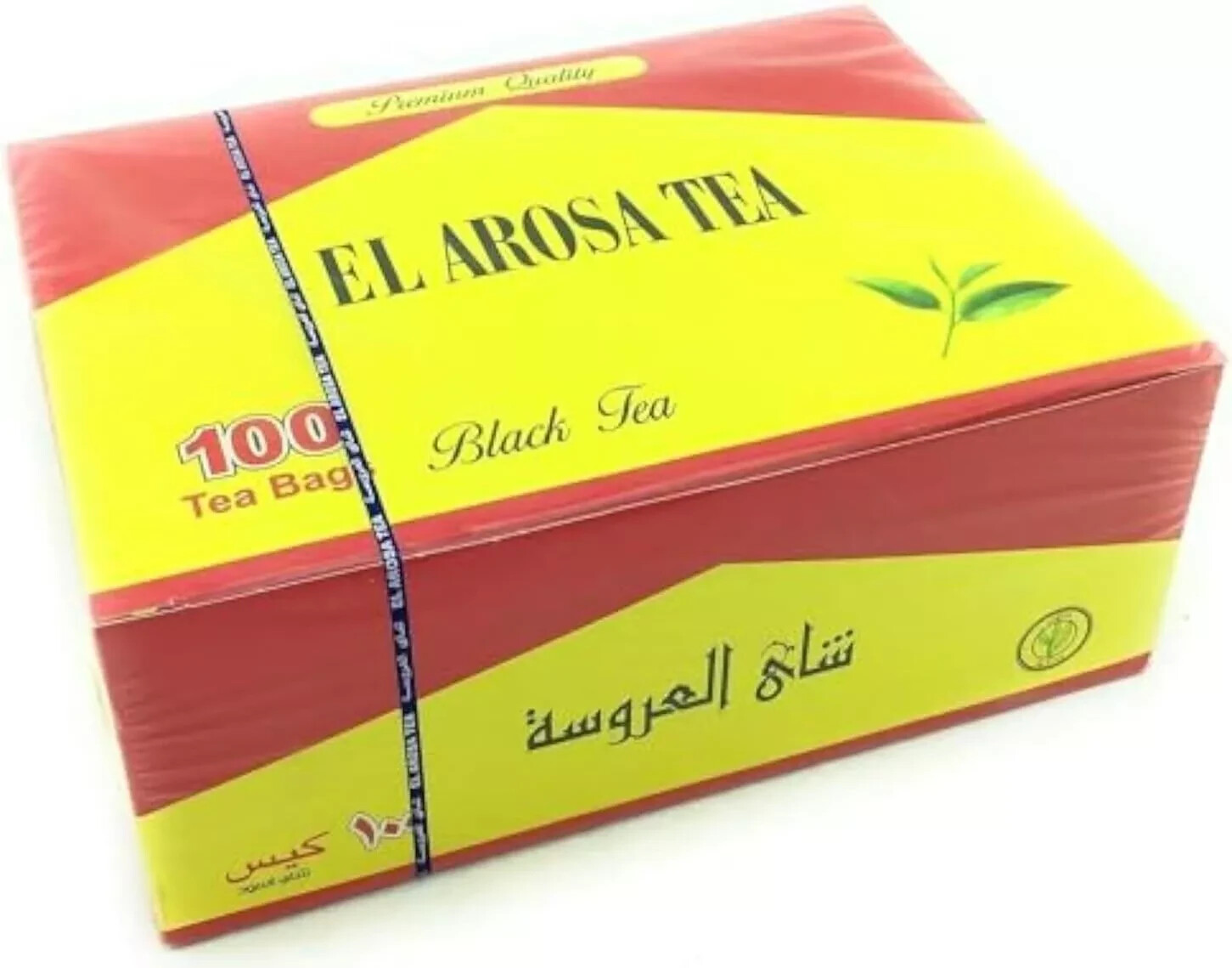 El Arosa Black Tea Bags Kenyan Egyption Arabian Style – 100 Bags