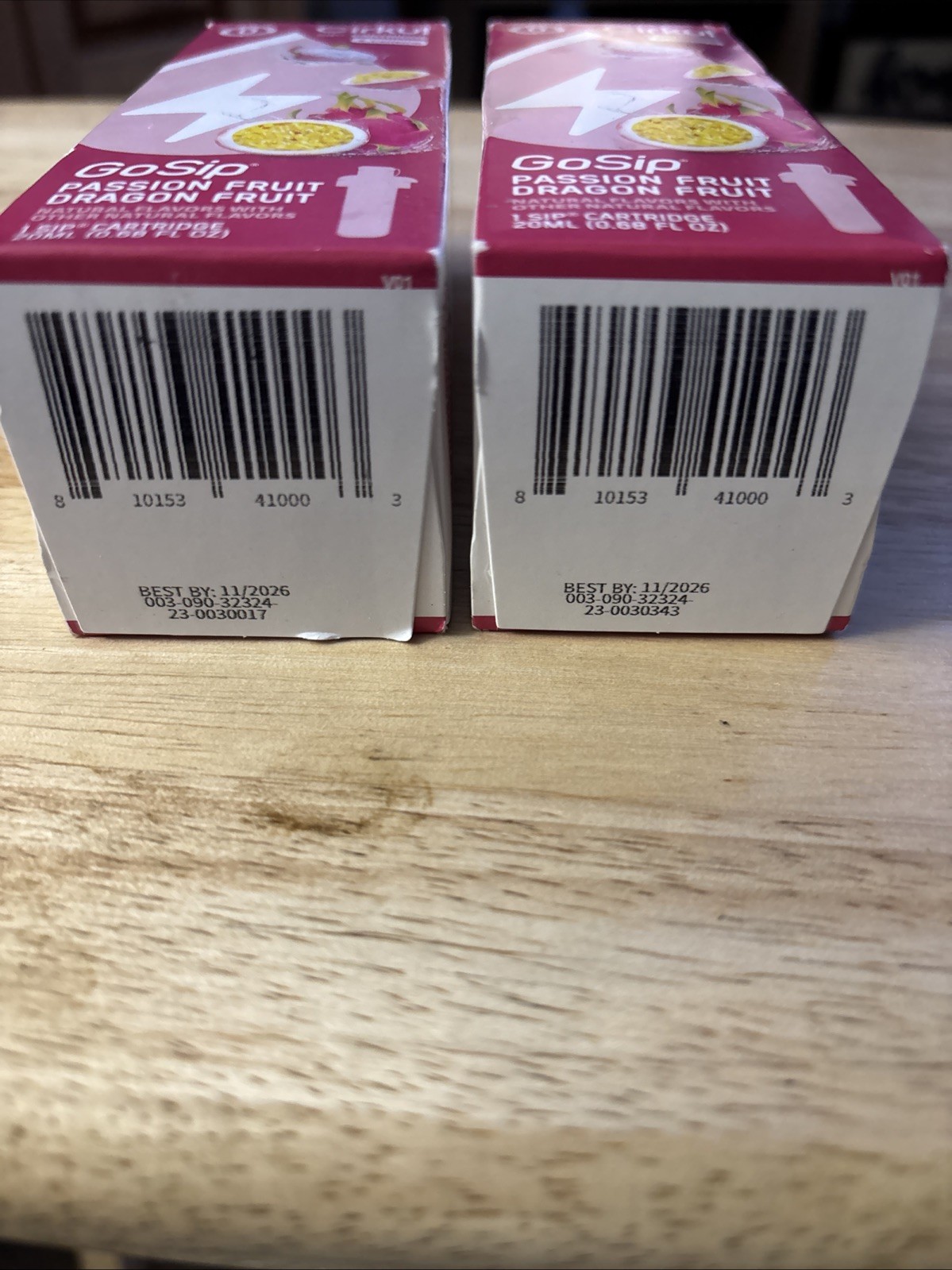 Cirkul Flavor Sip Cartridge x2~Passion Fruit/Dragon Fruit ~ Go Sip