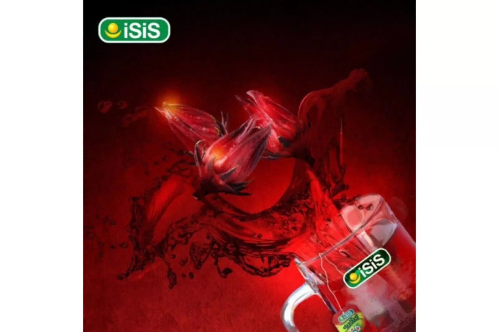 Isis Egyptian Hibiscus Herbal Organic All Natural ايزيس كركديه(6Packs X 50 Bags)