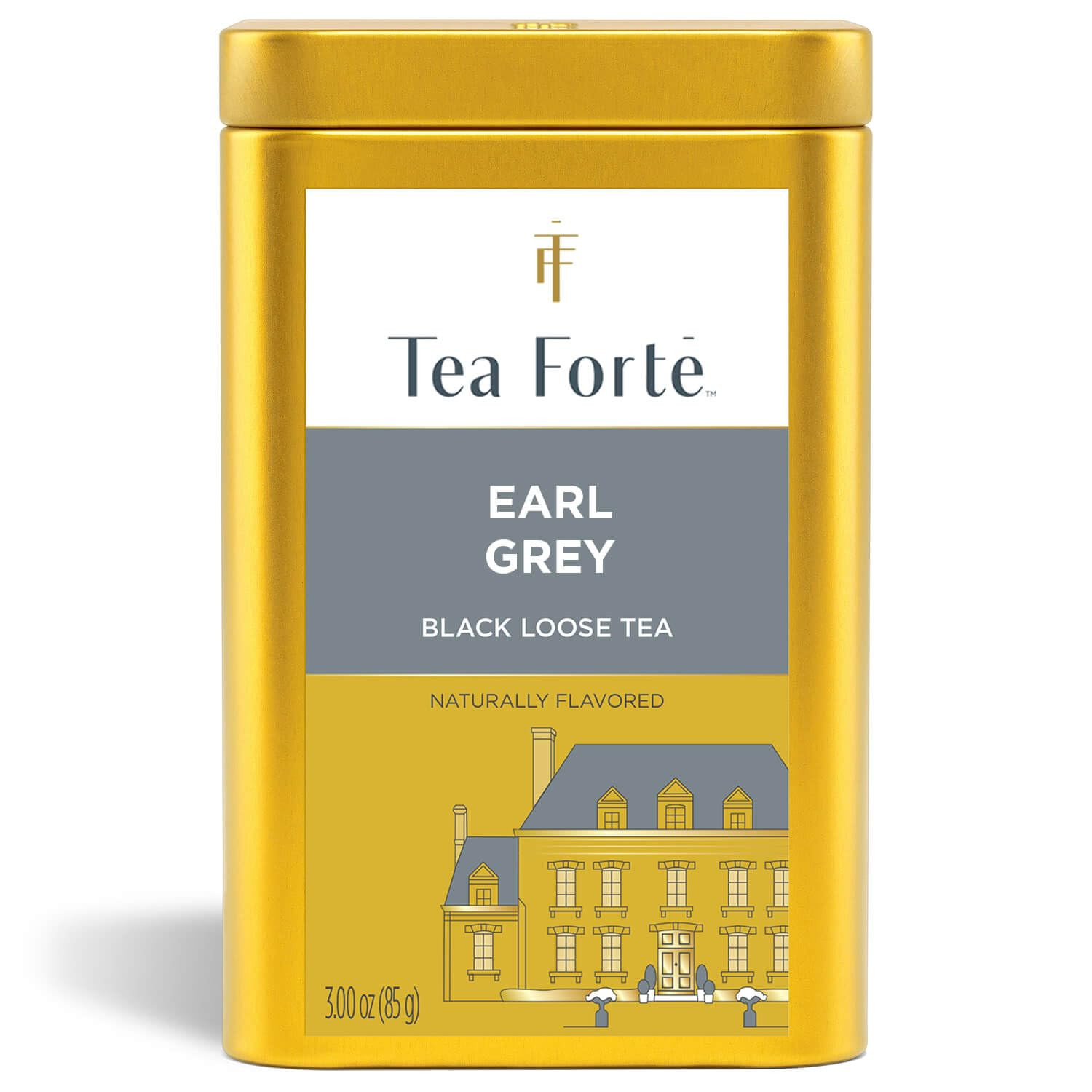 Black Currant Premium Loose Leaf Caffeinated Black Tea Blend Canister, Makes 35-