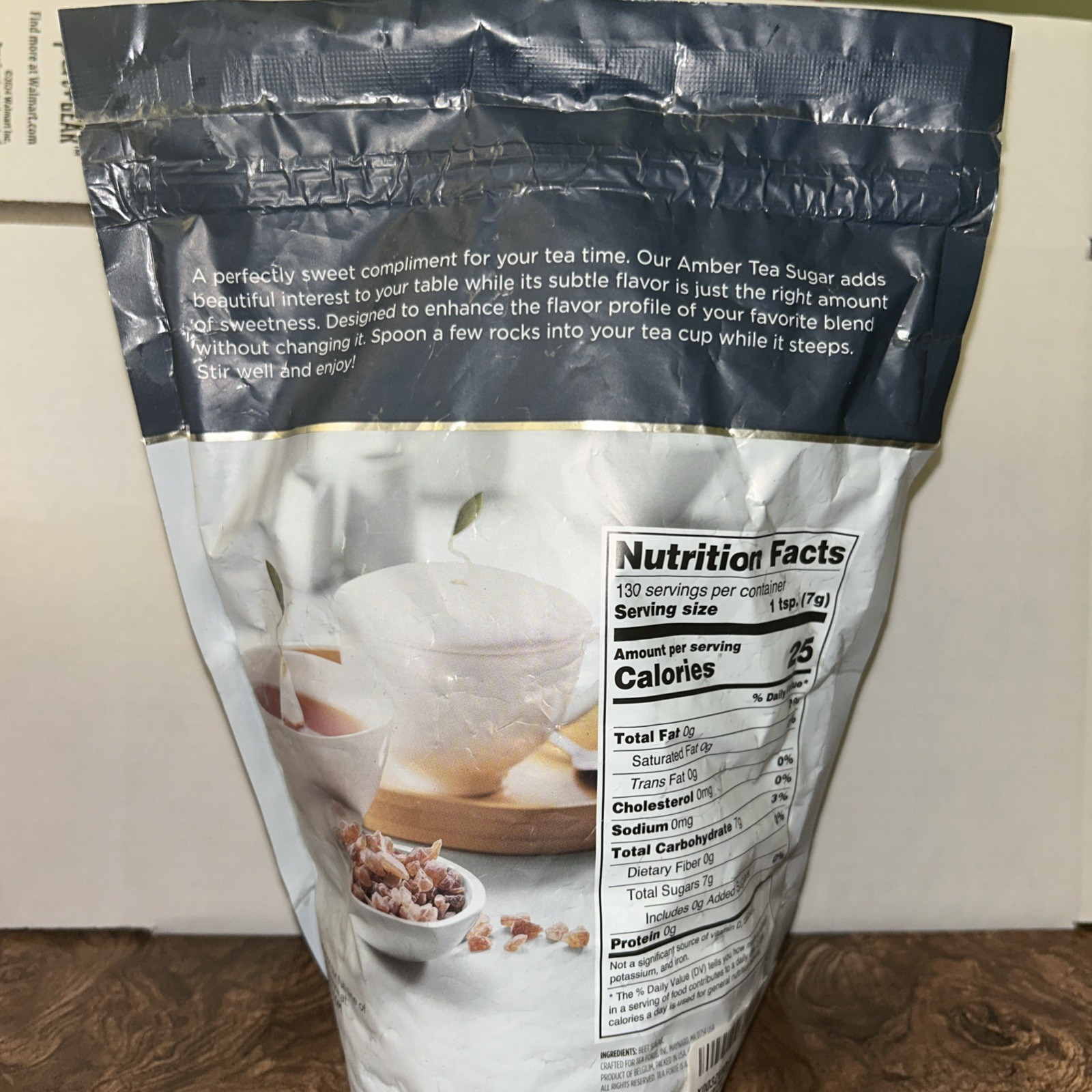 2 LB Natural Amber Hue Beet Rock Sugar Crystals for Tea and Coffee READ!