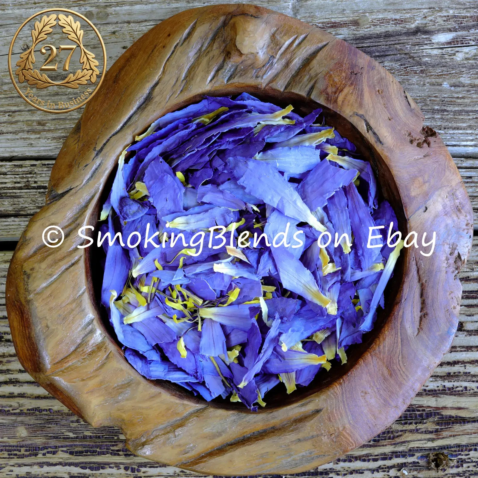 Premium Blue Lotus Flowers – Petals and Stamens