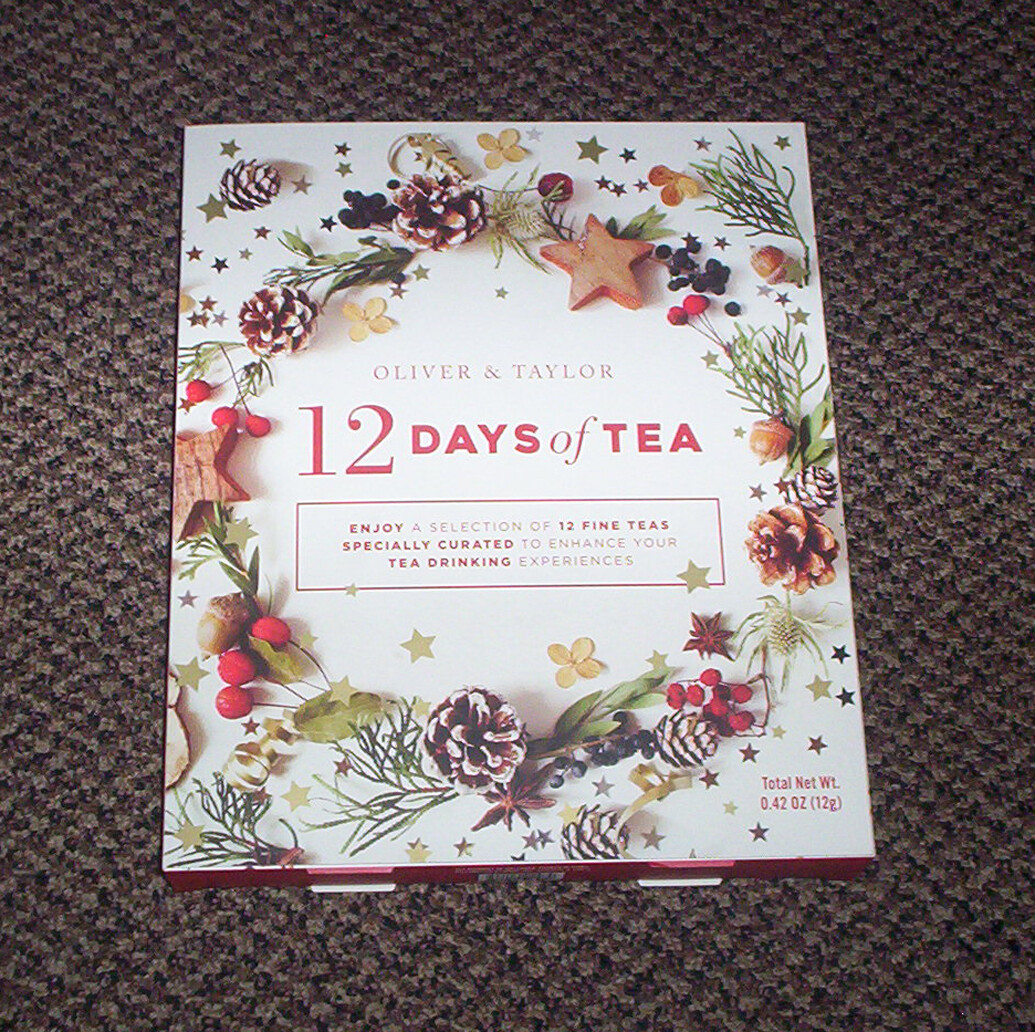 12 Days of Tea – Individually Flavored Tea Bags – Sri Lanka – NEW !